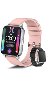 TECHVIDA 1.69Inch Smartwatch Pulsera Inteligente