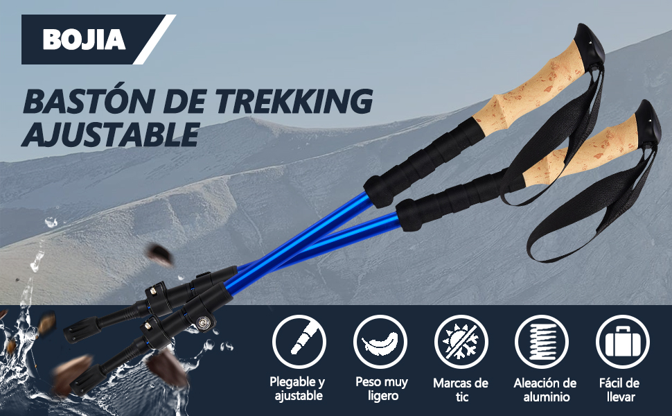 Set de Bastones de Trekking