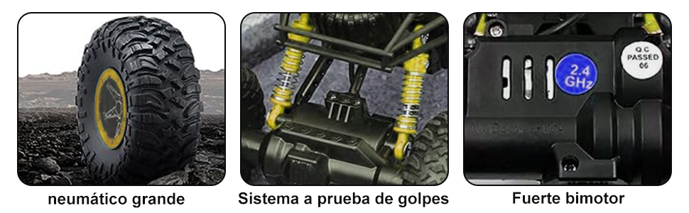 Coche Control Remoto para Niño 4WD