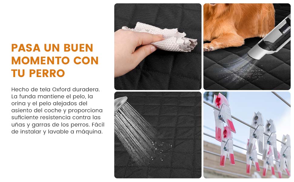 Cuidado y limpieza de las tapas del maletero del coche para perros