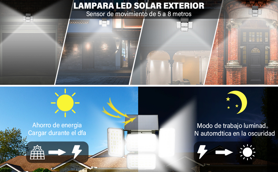 Luz Solar de Exterior exterior 