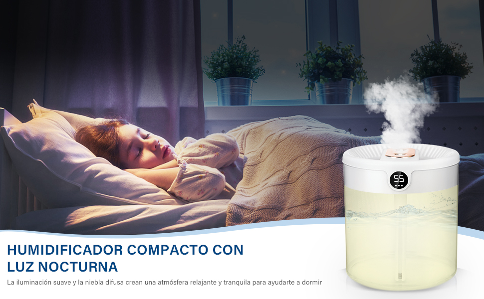 humidificador de aire portatil