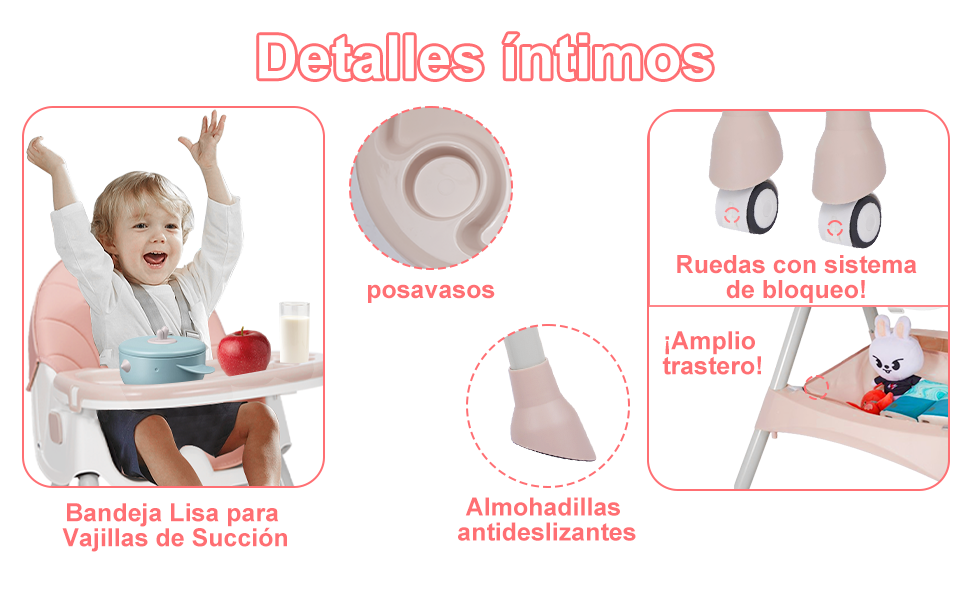 silla de bebe silla infantil asiento extraíble multifuncional para bebé