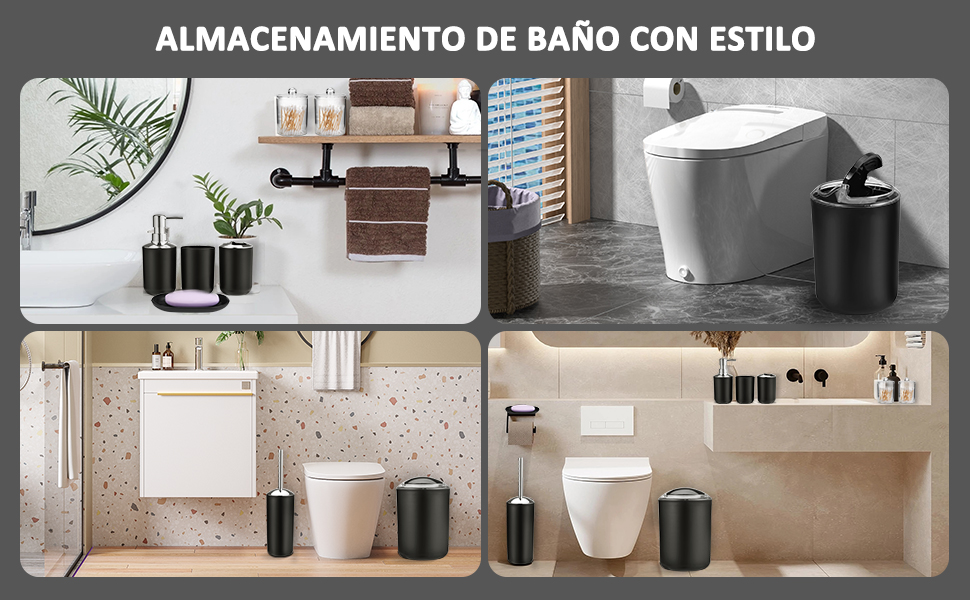 Juego de Accesorios de Baño