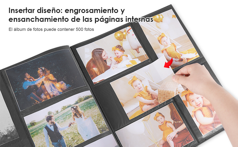 Funda de Piel para Fotos