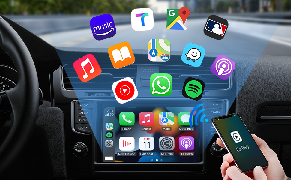 CarPlay Inalambrico Adaptador