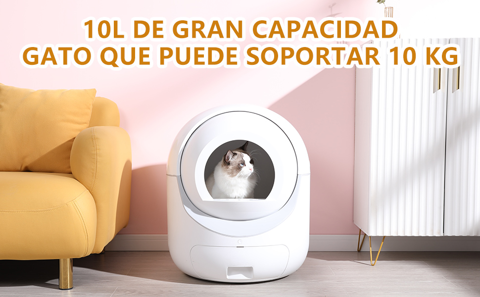 Arenero para Gato Autolimpiable