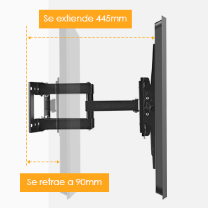 Soporte TV Pared para Pantallas de 32-70 Pulgadas