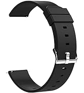 MTQ Correa de Reloj Inteligente P22 P22 Smartwatch Correas (Negro)