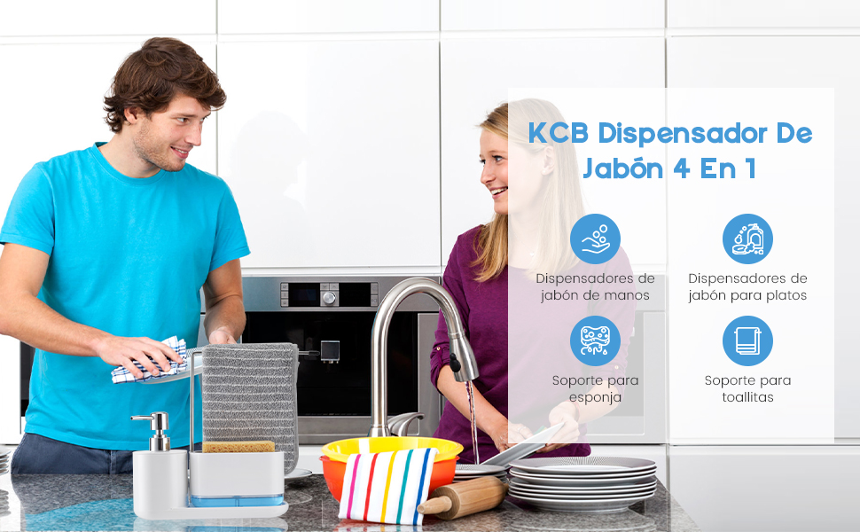 dispensador de jabon cocina