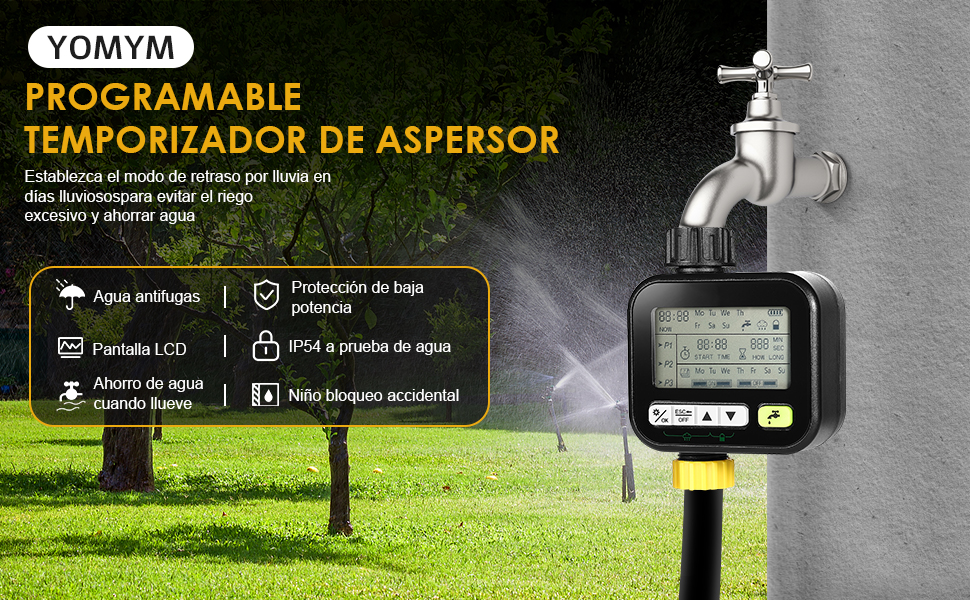 Temporizador de Riego Automático