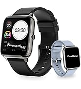 MTQ Smartwatch, Reloj Inteligente Hombre, Pulsera Inteligente Pantalla Táctil Impermeable IP67, R...