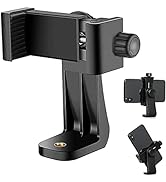 TXG Adaptador de Trípode Universal Vertical Rotativo,Soporte para Camara y Teléfono para iPhone, ...