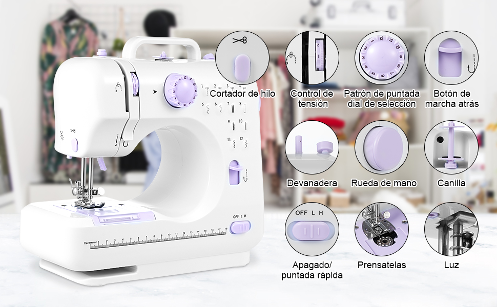 máquina de coser industrial máquina de coser mini máquina de coser overlock máquina de coser manual