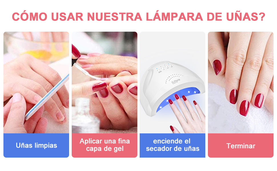 lámpara de uñas profesional