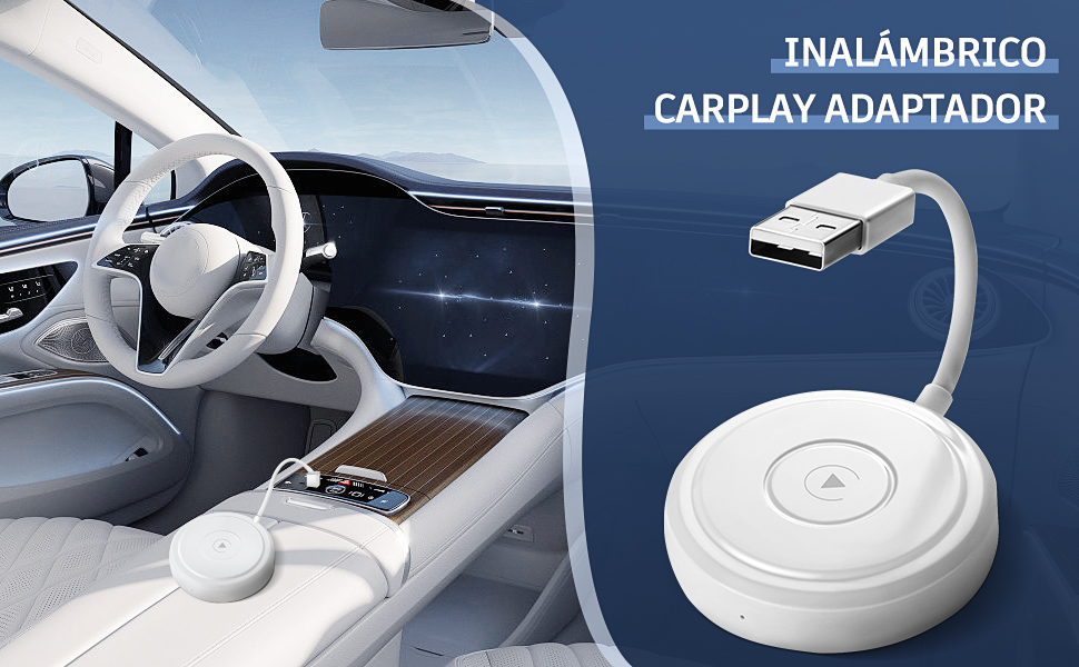 CarPlay Inalambrico Adaptador