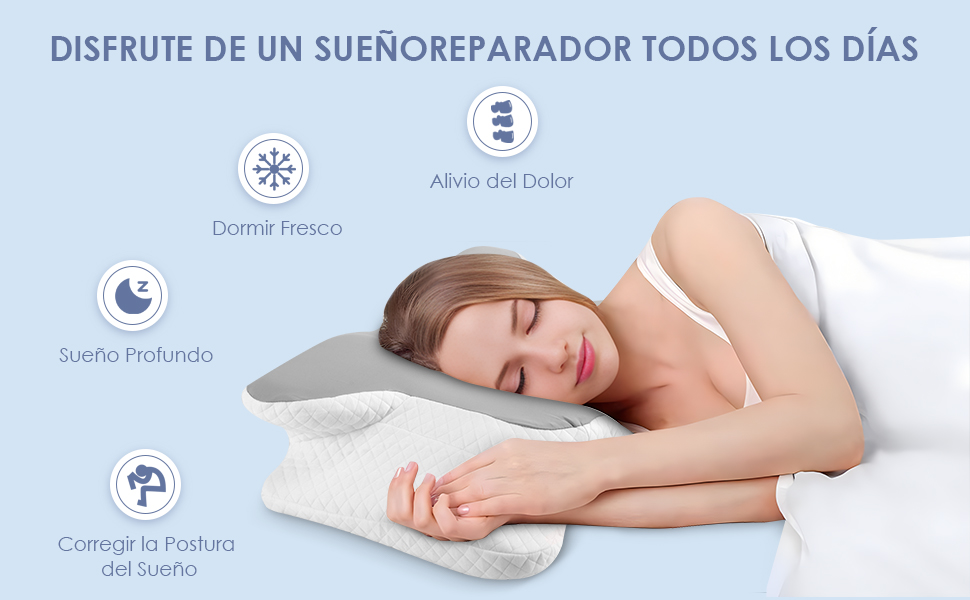 Almohada ergonómica