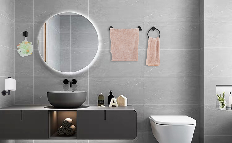 10 Piezas Juego de Accesorios de Baño