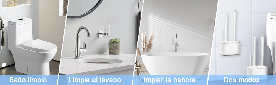 accesorios para el baño cepillo con desinfectante para baño cepillo para baño escobilla para inodoro