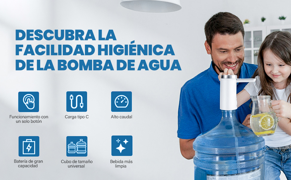 Dispensador de Agua Automático Botella