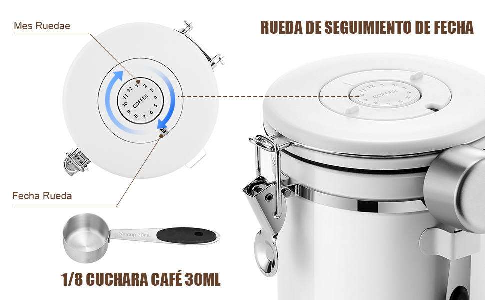 tarro de café sellado