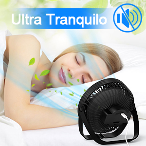 Mini Ventilador USB Silencioso