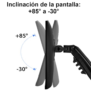 Soporte Doble para Monitor Ajustable