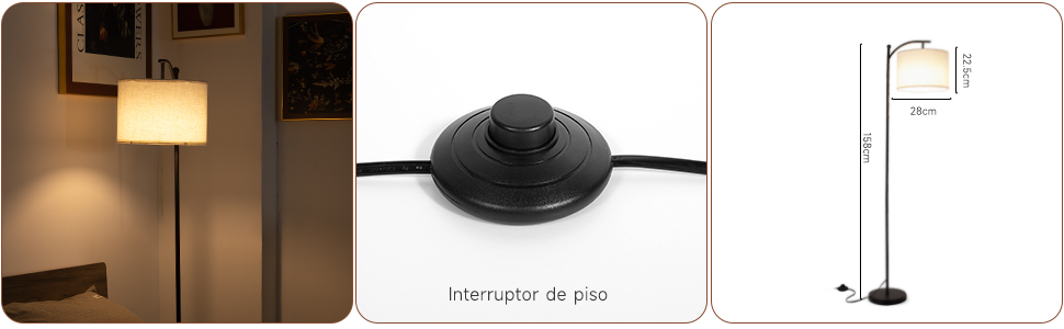 piso led lámpara de pie para sala lampara cargador inalambrico lashista smarthome lámpara de lectura