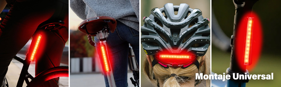 luces para bicicleta