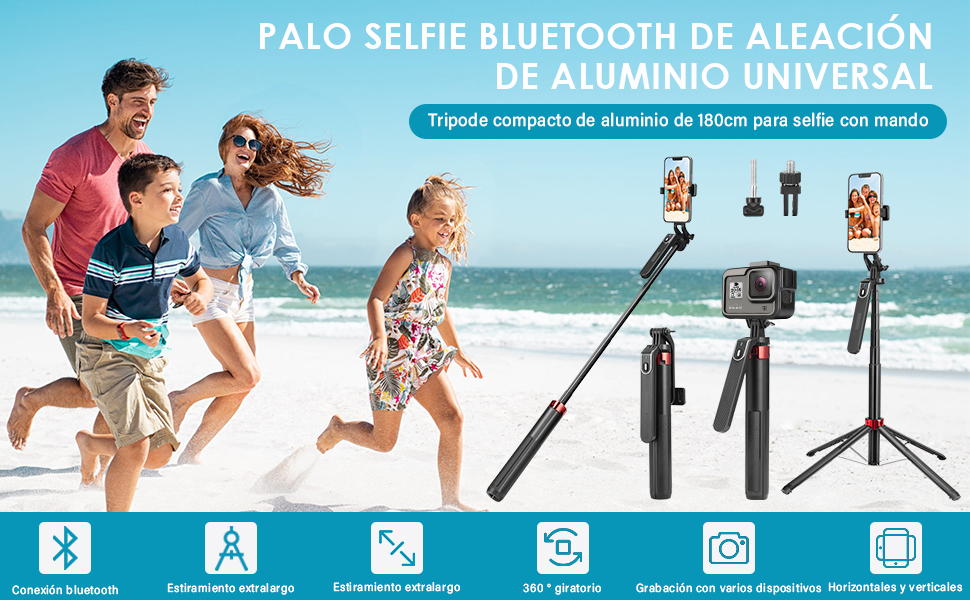 Selfie Trípode Bluetooth