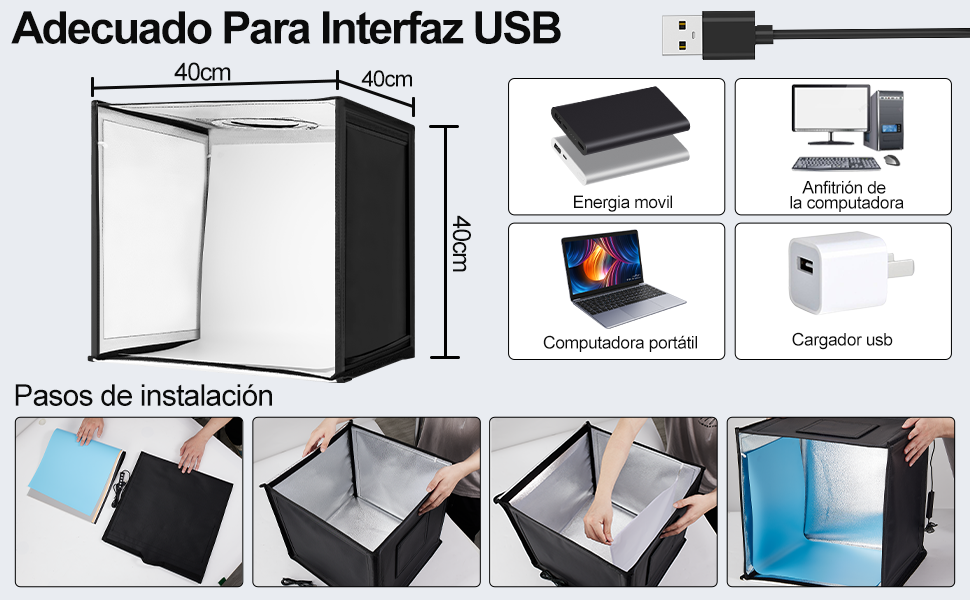 Fácil de transportar e instalar