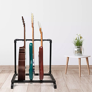 Soporte para 3 Guitarras Universal Plegable