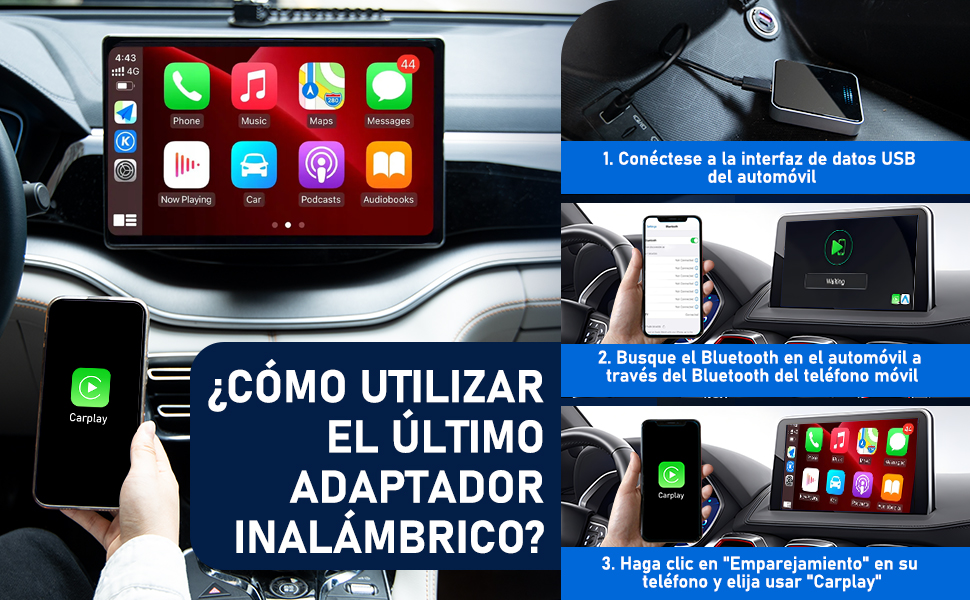 ¿Cómo utilizar el último adaptador inalámbrico?