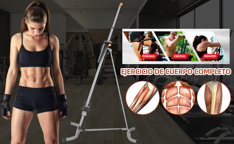 Escalador Vertical Steper Plegable Paso a Paso