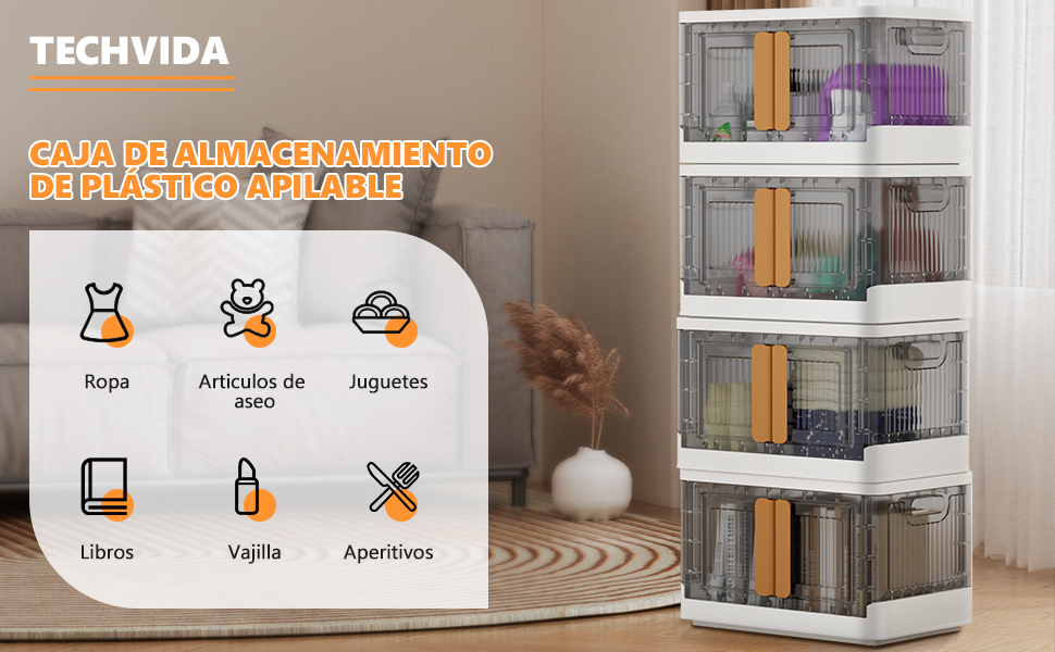 cajas de plastico para almacenaje grandes con ruedas