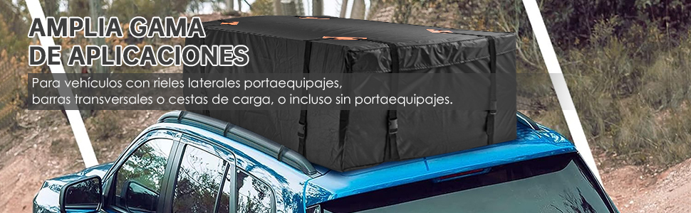 Bolsa de techo de coche cúbico para Viajes