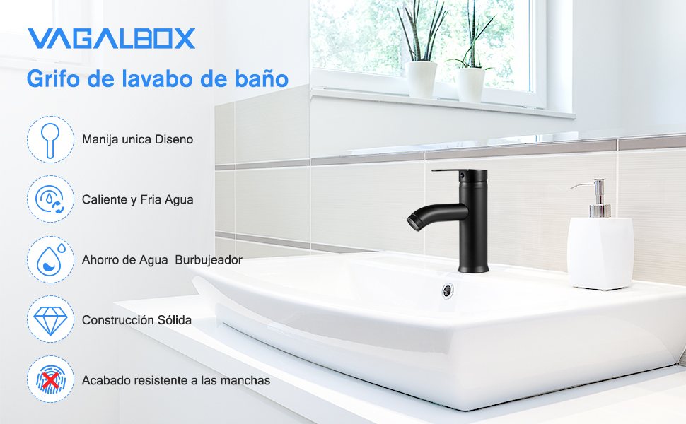 Grifo de lavabo de bano