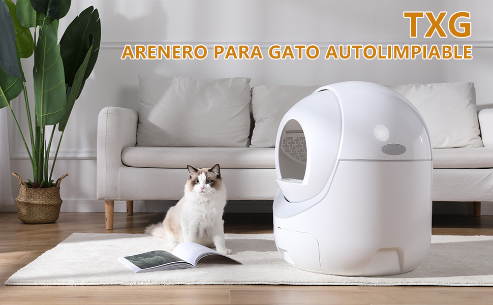 Arenero para Gato Autolimpiable