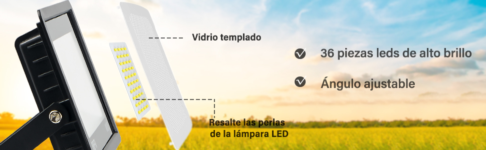 Luces LED para exteriores