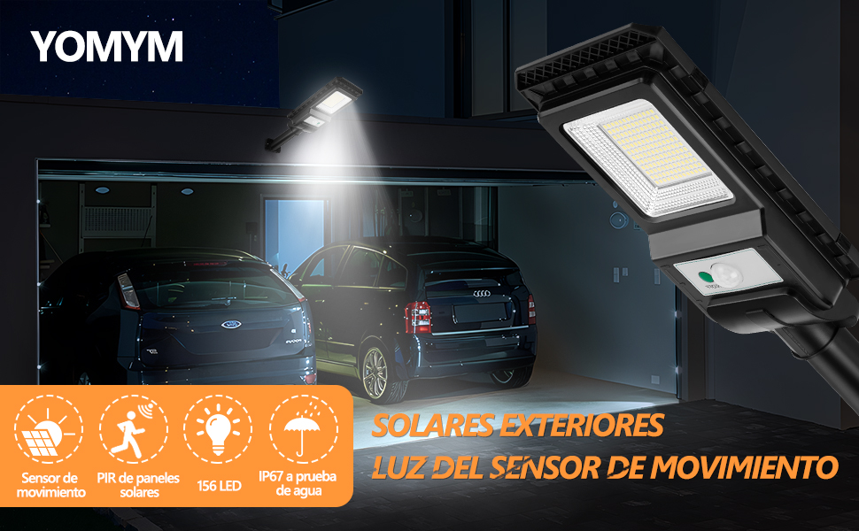 Luces Solares para Exteriores