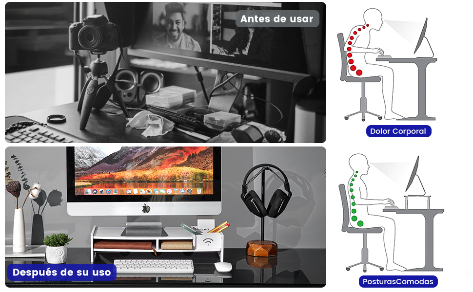 base para monitor de escritorio