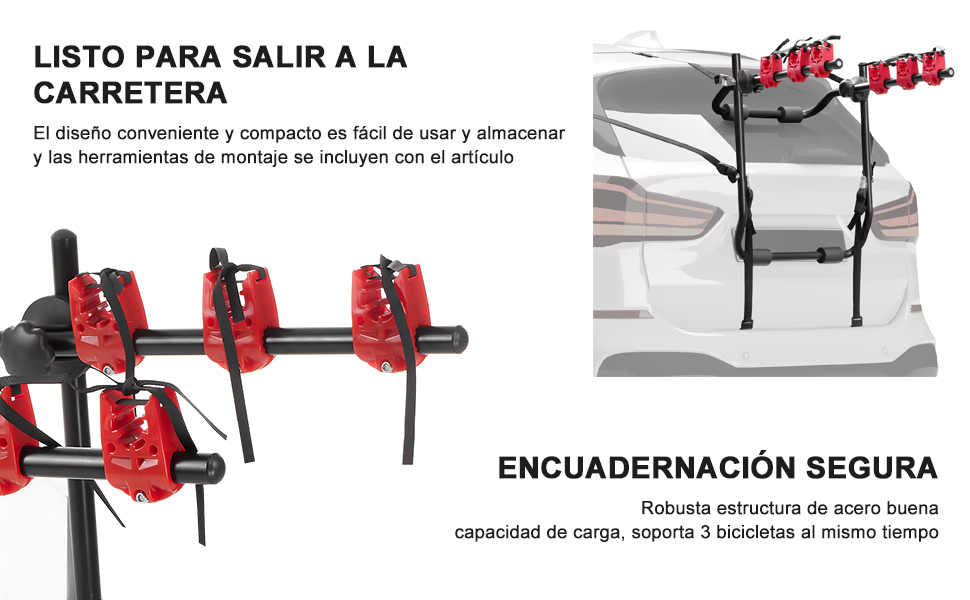 Rack para Bicicleta Coche