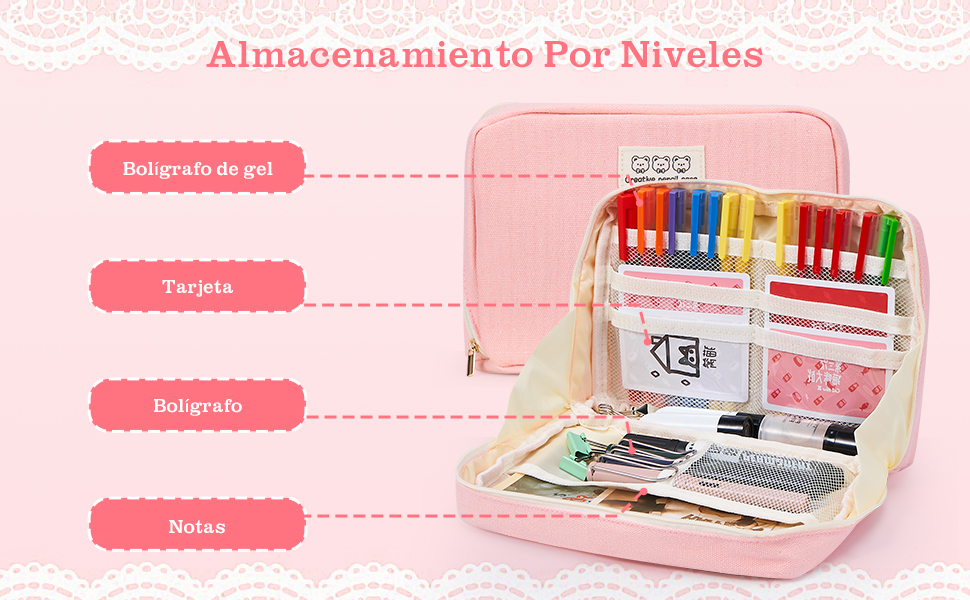 estuche para plumas