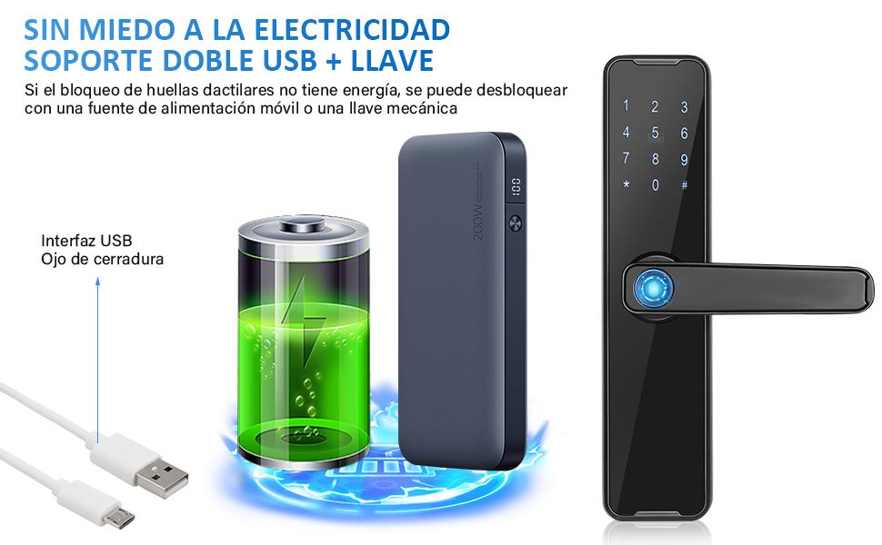  cerradura inteligente exterior