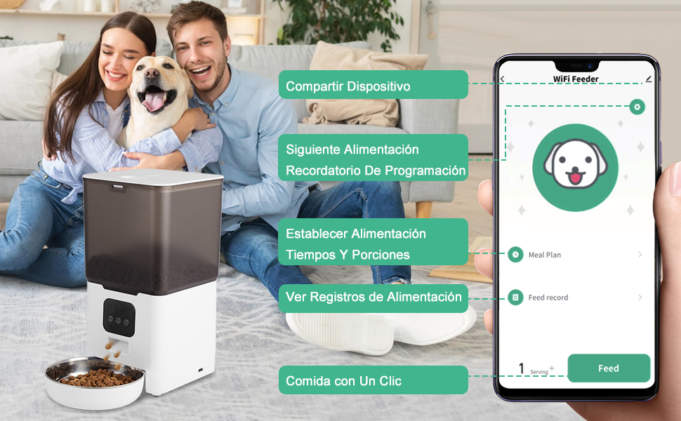 Comedero automático para Gatos