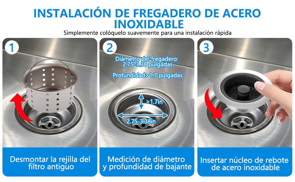 Colador de Fregadero de Cocina