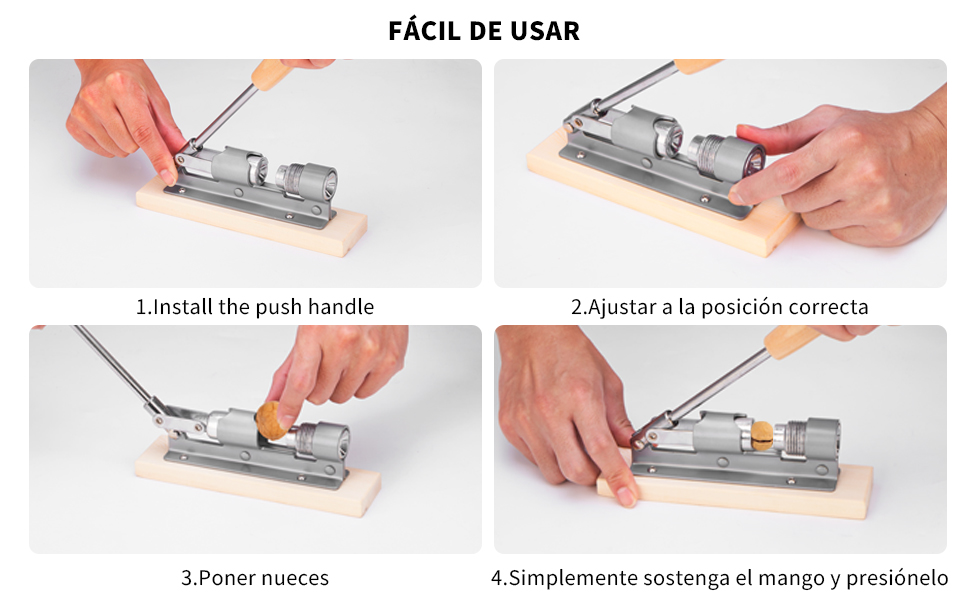 Fácil de instalar y usar