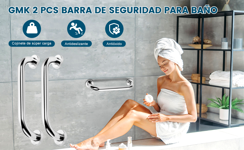 pasamanos para baño