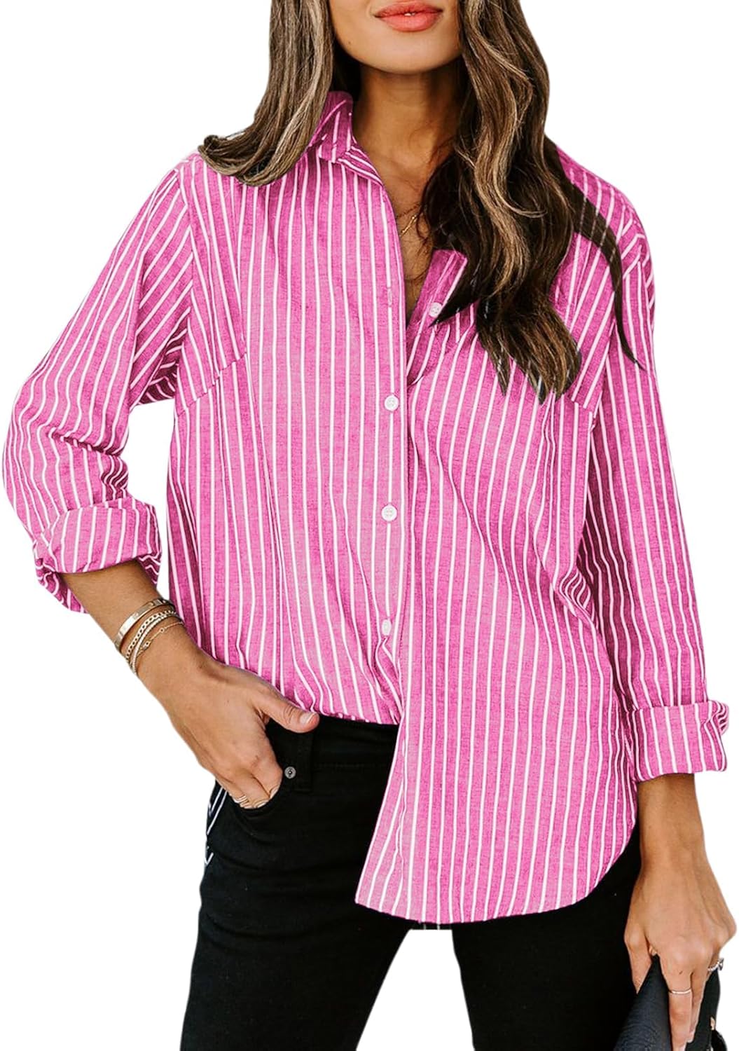 Rosa (Pink Striped)