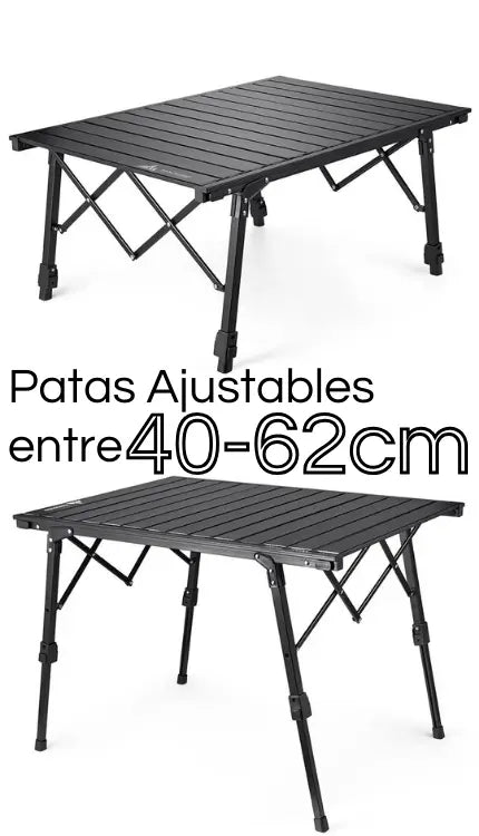 Patas ajustables entre 40-62cm